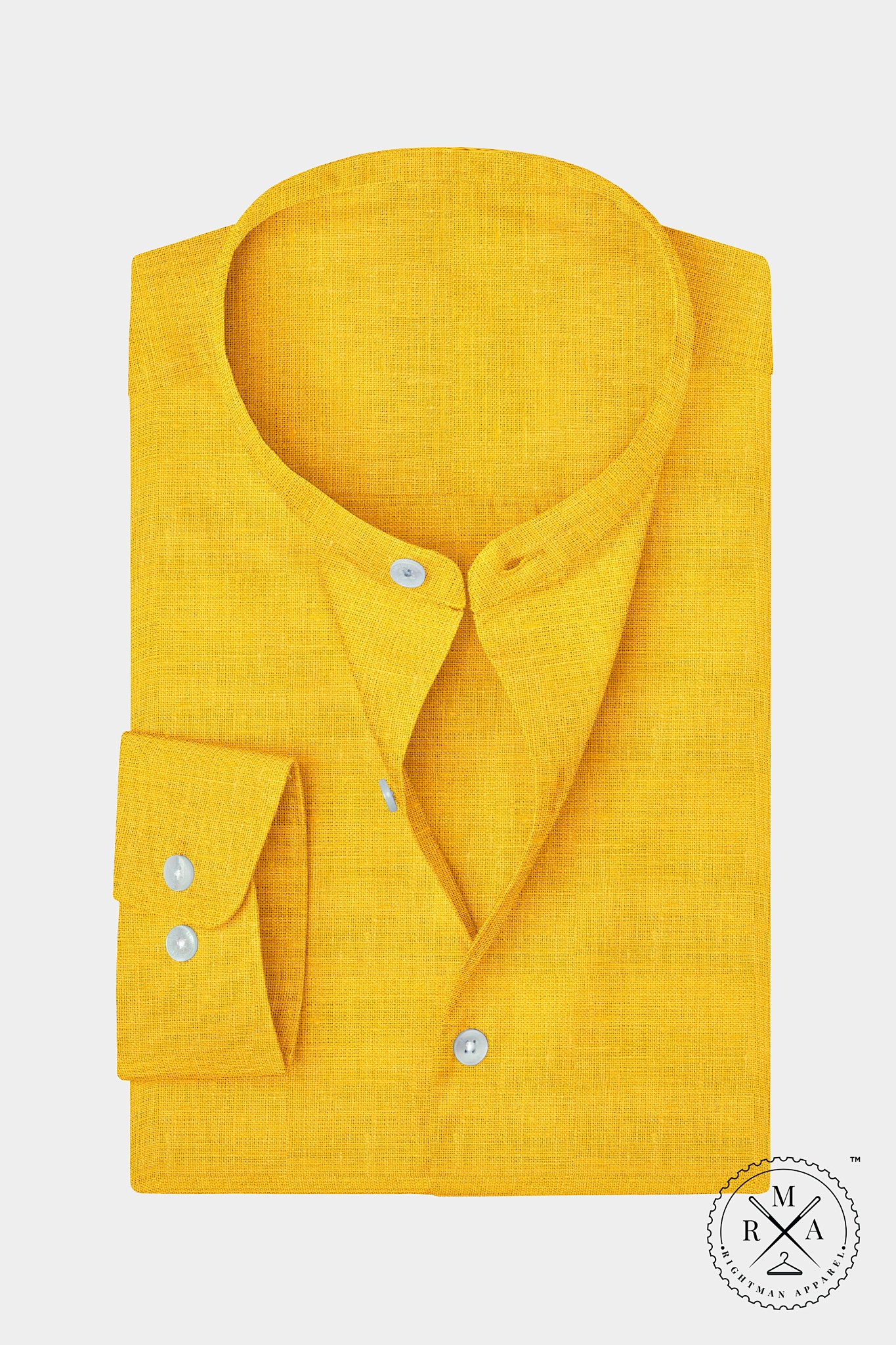 Yellow Linen Shirt SH379